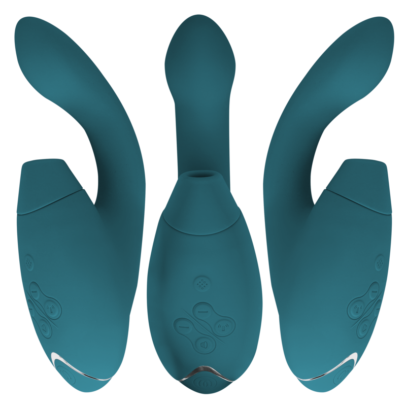 WOMANIZER - DUO 2 ESTIMULADOR BLUE PETROL - Image 2