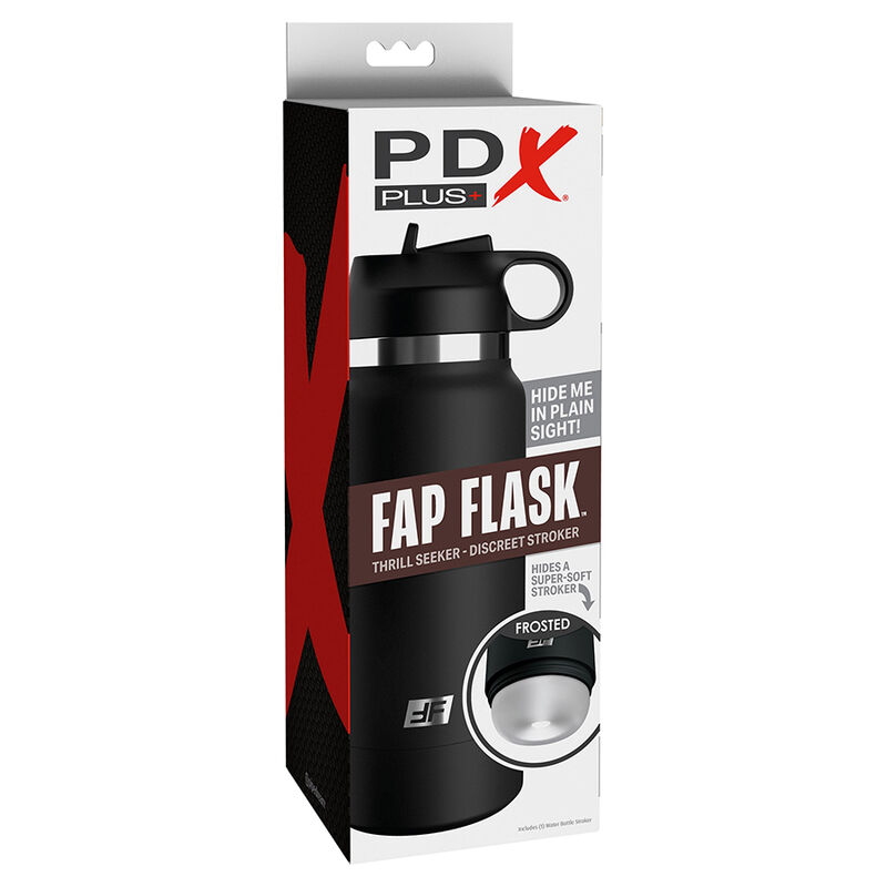 POTENTE - PDX PLUS - FAP FLASK DISCRETO STROKER CLEAR MODELO 1