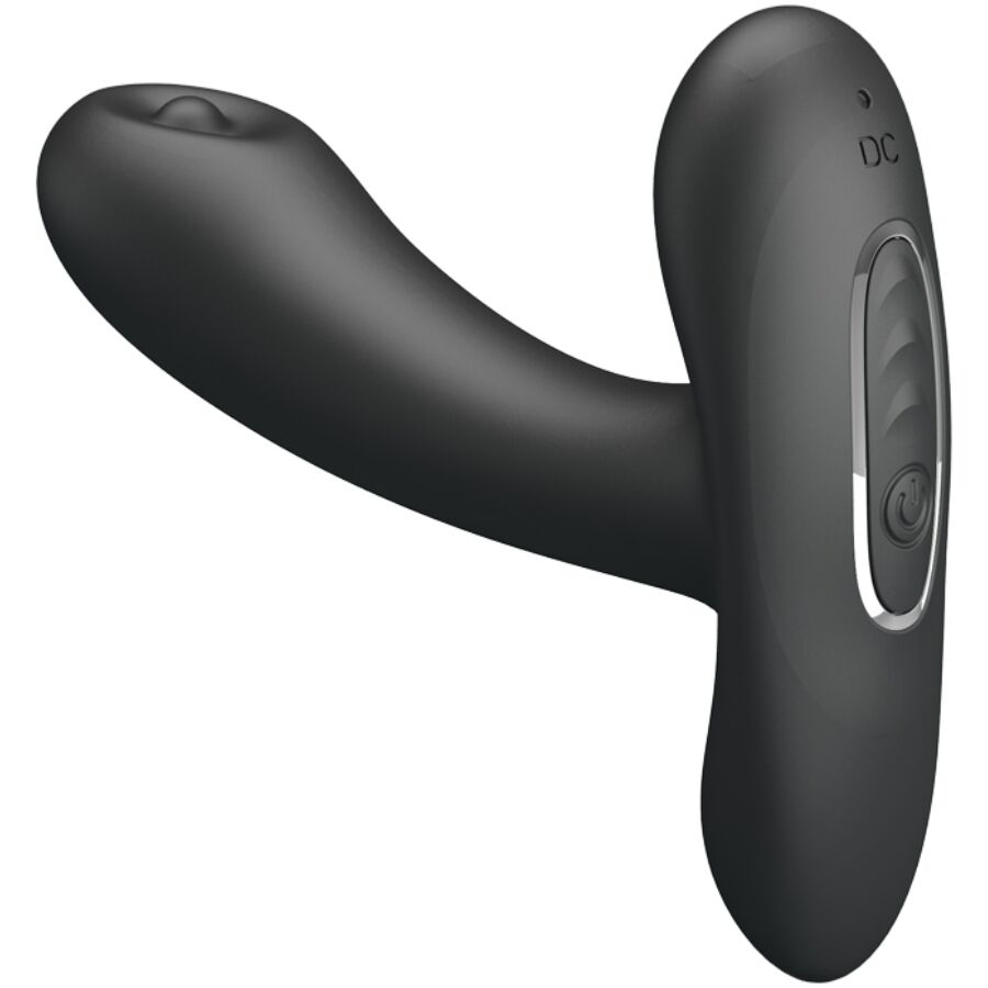 POTENTE - PRETTY LOVE - MASSAGEADOR VIBRATÓRIO ANAL E VAGINAL REMINTON PRETO