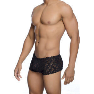 MOB - BOXER DE RENDA PRETA TAMANHO P/M