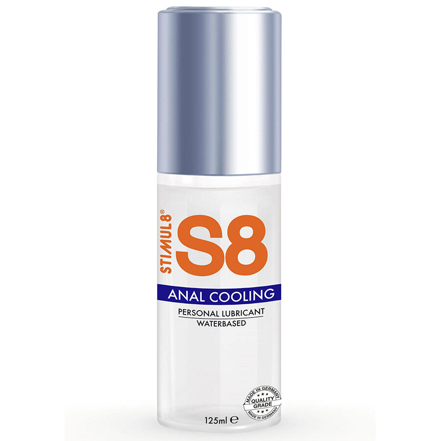 POTENTE - STIMUL8 - S8 LUBRIFICANTE ANAL EFEITO FRIO 125 ML