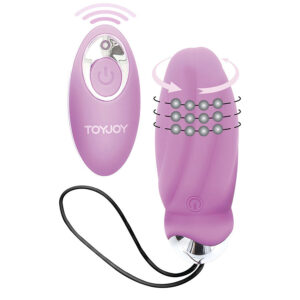 POTENTE - TOYJOY - FELICIDADE VOCÊ ME RACHA ROSA VIBRADOR CONTROLE REMOTO