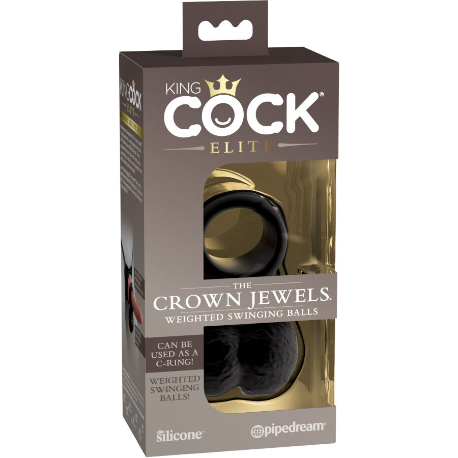POTENTE - KING COCK - AS JOIAS DA COROA BOLAS DE SILICONE COM PESAGEM E BALANÇO