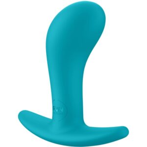POTENTE - FUN FACTORY - PLUG ANAL EM FORMATO DE BUNDA TAMANHO P ÁGUA-MARINHA