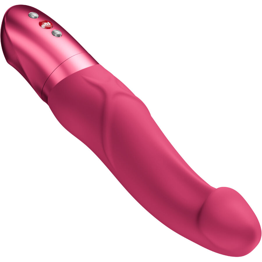 POTENTE - FUN FACTORY - VIBRADOR MR. BOSS G-SPOT FRAMBOESA