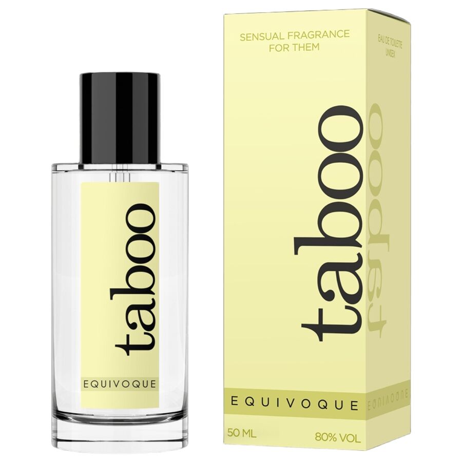 POTENTE - RUF - PERFUME TABOO EQUIVOQUE COM FEROMONAS PARA ELE E ELA