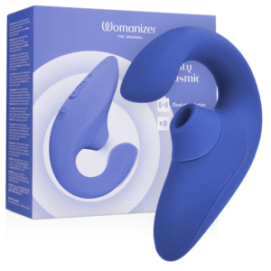 POTENTE - WOMANIZER - VIBRADOR ESTIMULADOR BLEND RABBIT AZUL VIBRANTE