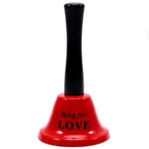 POTENTE - DIABLO PICANTE - SINO DE MÃO VERMELHO 'RING FOR LOVE'