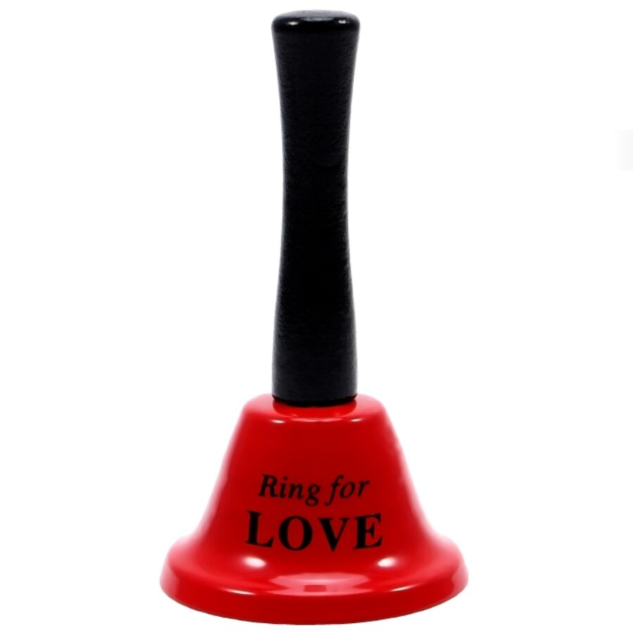 POTENTE - DIABLO PICANTE - SINO DE MÃO VERMELHO 'RING FOR LOVE'