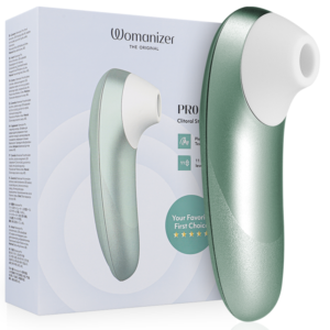 POTENTE - WOMANIZER - PRO VIBRANT CLITORIAL ESTIMULANTE VERDE SÁLVIA