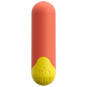 POTENTE - ROMP - RIOT MULTIFUNCIONAL VIBRATÓRIO BULLET LARANJA + AMARELO
