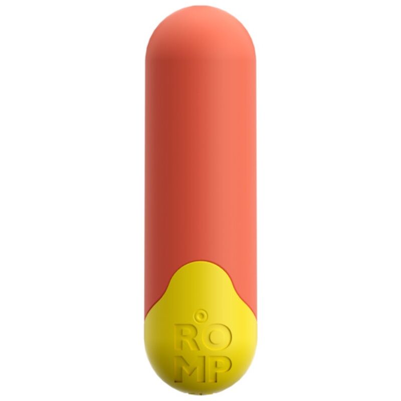 POTENTE - ROMP - RIOT MULTIFUNCIONAL VIBRATÓRIO BULLET LARANJA + AMARELO