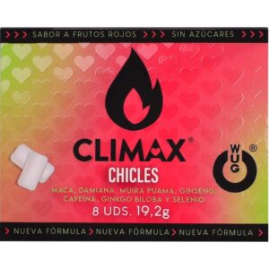 POTENTE - WUG Climax - Goma de mascar funcional com Maca
