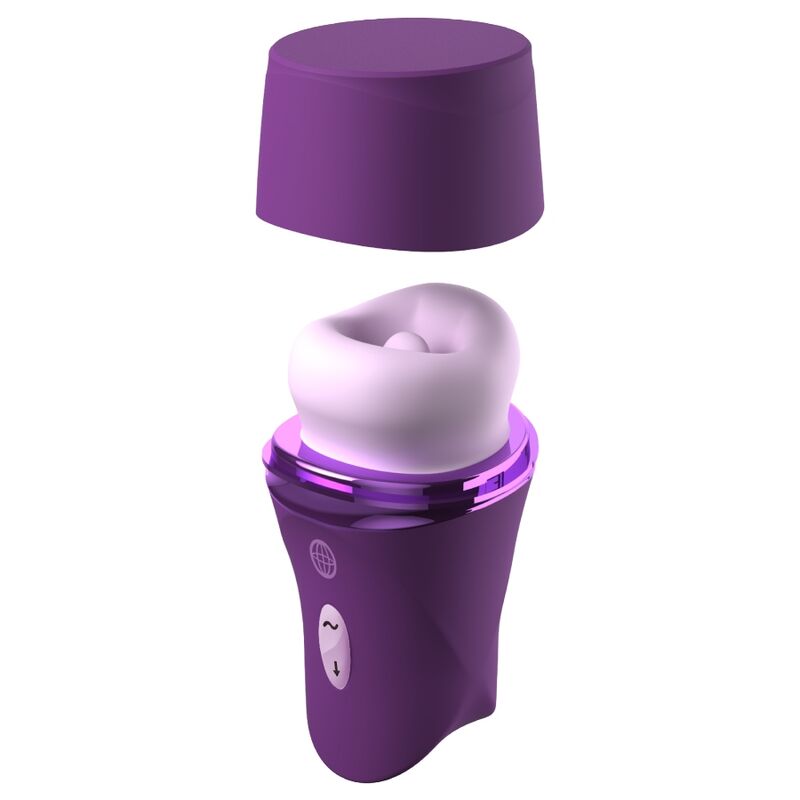 FANTASY FOR HER - LUSH KISS PLUSH PURPLE SUCTION & LICKING CLITORIAL TIMULATOR - Image 3