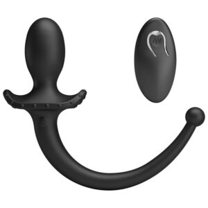 POTENTE - MR PLAY - VIBRADOR ANAL E PERÍNEO COM CONTROLE REMOTO SEM FIO
