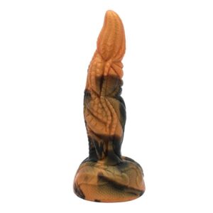 POTENTE - POWER MONSTERS - DILDO DE SILICONE FANTASIA TIRANOSSAURO BICOLOR 20
