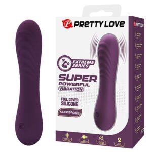 POTENTE - PRETTY LOVE - VIBRADOR RECARREGÁVEL ALEXISROSE COM 10 FUNÇÕES - ROXO