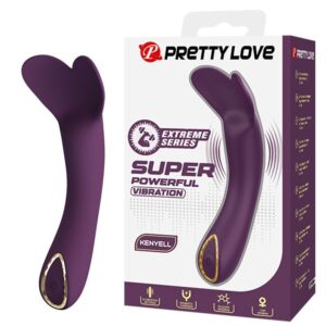 POTENTE - PRETTY LOVE - VIBRADOR RECARREGÁVEL KENYELL COM 10 FUNÇÕES - ROXO