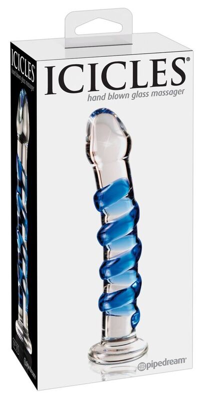 POTENTE - ICICLES - N. 05 MASSAGER DE VIDRO