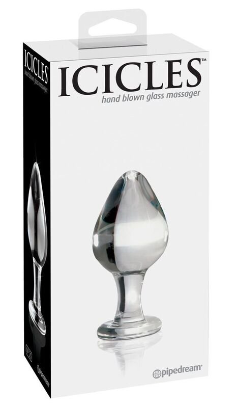 POTENTE - ICICLES - MASSAGEADOR DE VIDRO N. 25
