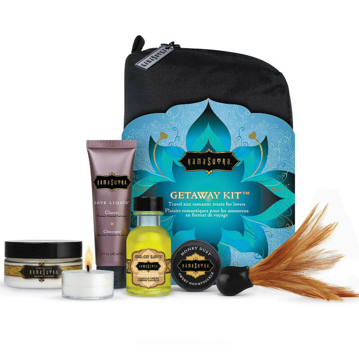 POTENTE - KIT KAMASUTRA - ROMNTICO E LUXUOSO EM TAMANHO VIAGEM