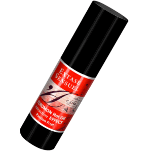 POTENTE - EXTASE SENSUAL - ÓLEO DE MASSAGEM DE EFEITO CALOR COM FEROMÔNIOS DE MARACUJ 30 ML