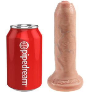 POTENTE - KING COCK - DILDO REALÍSTICO CARNE SEM CORTES 15 CM