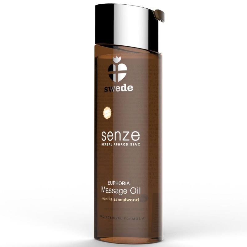 POTENTE - SWEDE - ÓLEO DE MASSAGEM AFRODÍSICO DE ERVAS SUÉCIAS EUPHORIA 150 ML