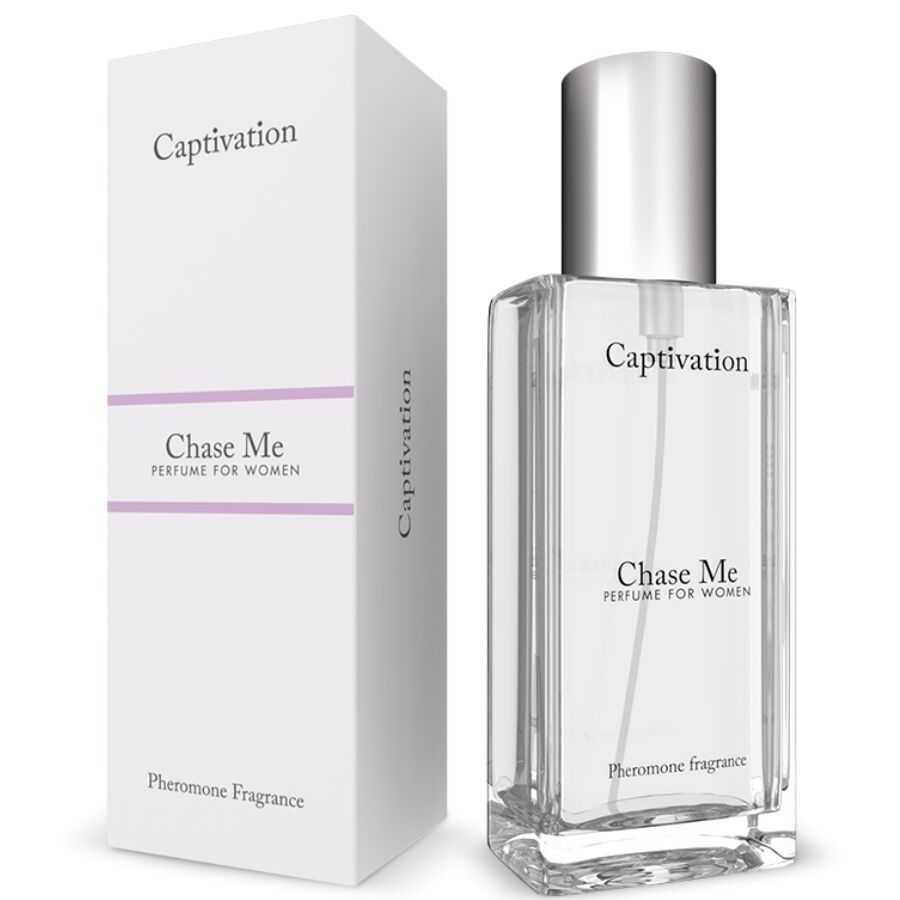POTENTE - INTIMATELINE - CAPTIVAO CHASE ME PERFUME COM FEROMÔNIOS PARA ELA 30 ML