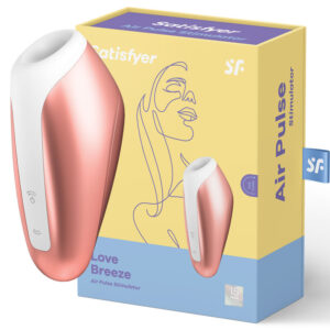 POTENTE - SATISFYER - LOVE SUCCIONADOR BREEZE COBRE