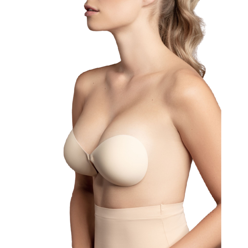 POTENTE - BYE-BRA - SUTI INVISÍVEL BEIGE COPO A