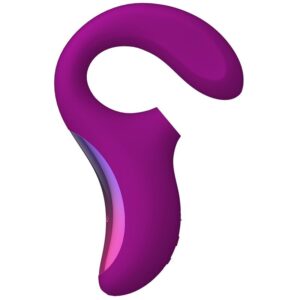 POTENTE - LELO - ENIGMA ESTIMULAO DE DUPLA SUCO DEEP ROSE MASSAGER