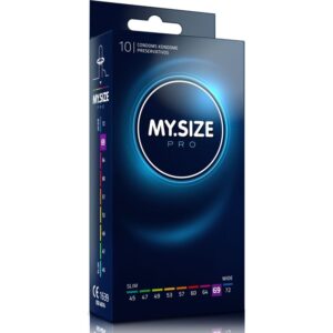 POTENTE - MY SIZE - PRO PRESERVATIVOS 69 MM 10 UNIDADES
