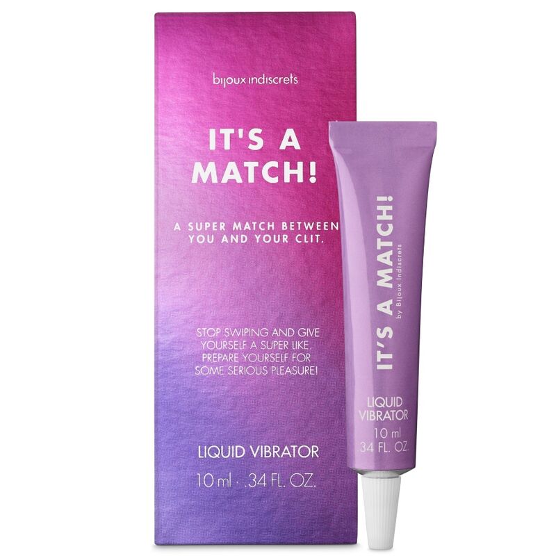 POTENTE - BIJOUX INDISCRETS - VIBRADOR LÃQUIDO ITS A MATCH 10 ML