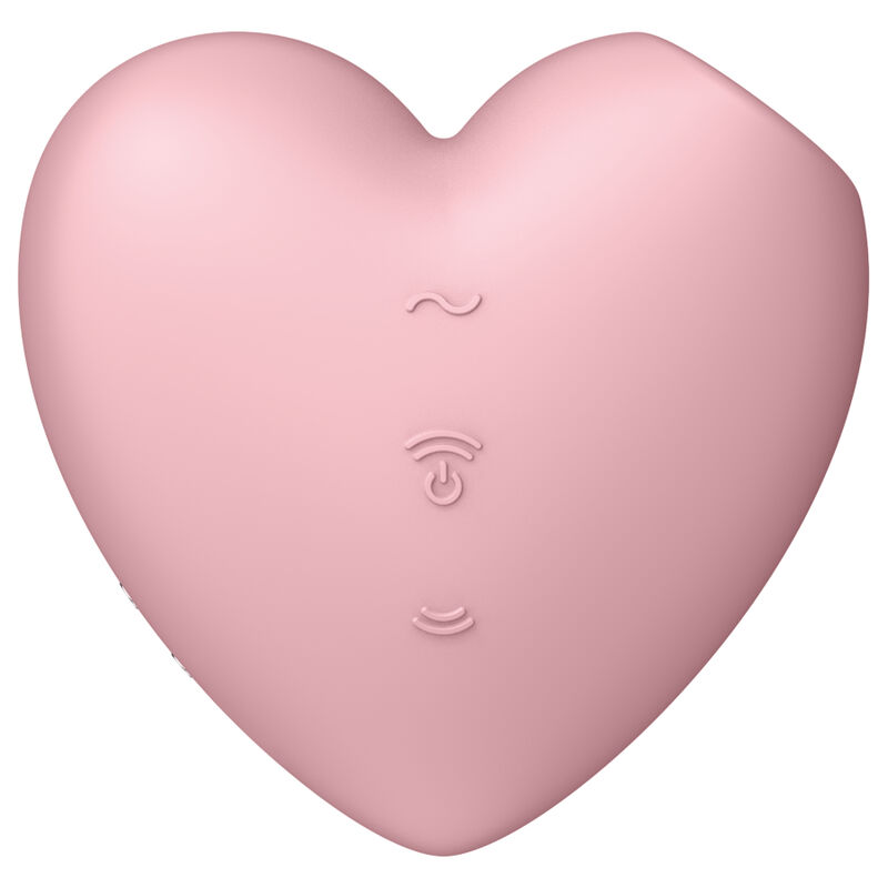 SATISFYER - CUTIE HEART ESTIMULADOR DE PULSO E VIBRADOR DE AR AZUL - Image 5