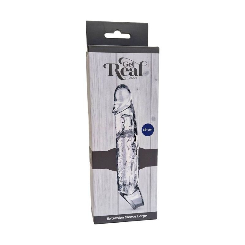 GET REAL - EXTENSO LONGA 19 CM TRANSPARENTE - Image 3
