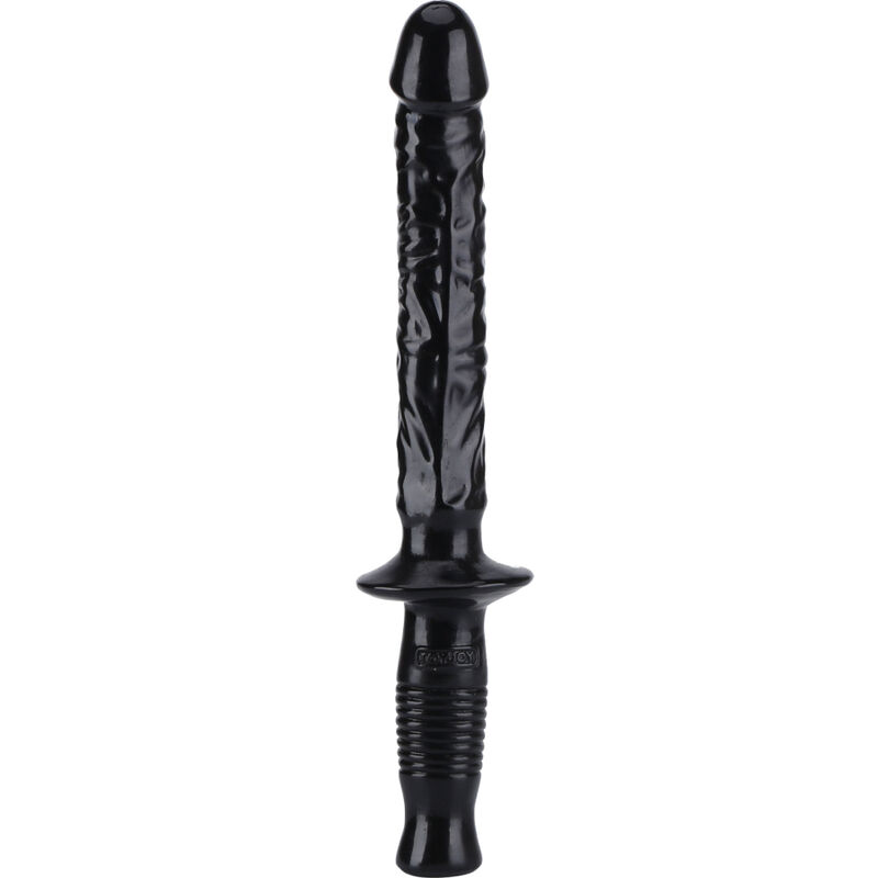 POTENTE - GET REAL - O MANHANDLER 38 CM PRETO