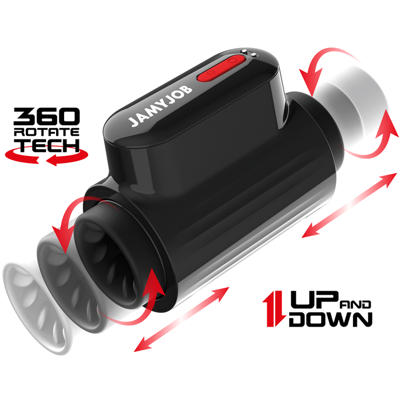 POTENTE - JAMYJOB - VORTEX THRUSTING E 360 ROTATE TECH TURBO MODE MASTURBATOR