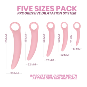 POTENTE - INTIMICHIC - DILADOR SILICONE 5 PCS