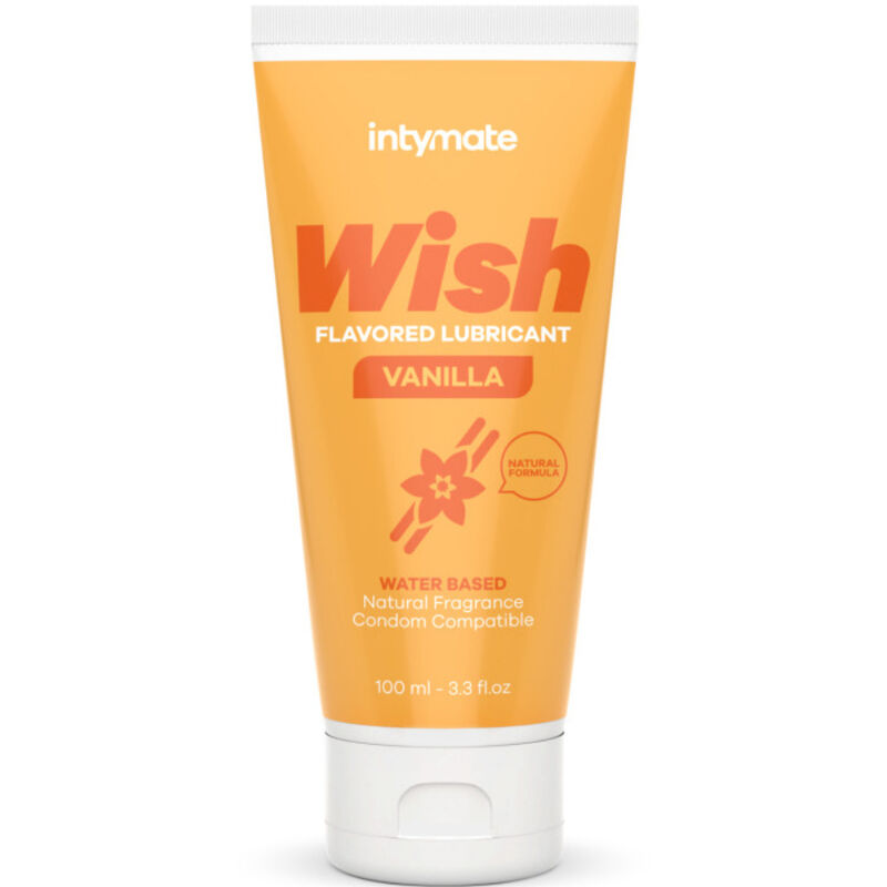 POTENTE - INTIMATELINE INTYMATE - WISH LUBRIFICANTE SABOR BAUNILHA 100 ML