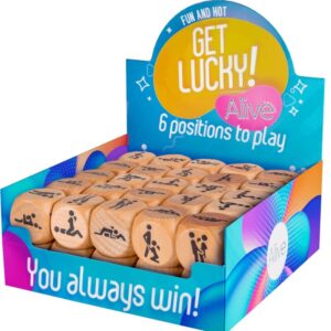 POTENTE - ALIVE - GET LUCKY DICE BOX 6 POSIÕES 50 UNIDADES