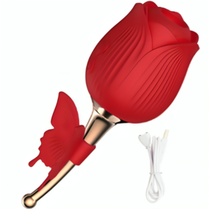 POTENTE - ARMONY - FLOR DE BORBOLETA SUCÇÃO VERMELHA