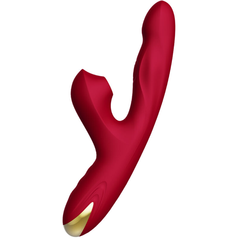 POTENTE - ARMONY - VIBRADOR BUMP E VENTOSA MODELO 2 BORGONHA