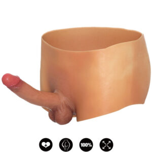 POTENTE - DESEJO OCULTO - BOXER ALTER EGO COM PÊNIS 18 CM TAMANHO G