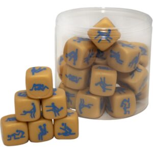 POTENTE - DIABLO PICANTE - DADOS DE ORGULHO HOMENS DE POSIÇÕES DE AMOR