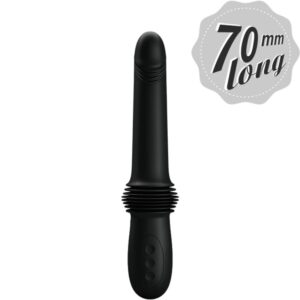 POTENTE - PRETTY LOVE - VIBRADOR PAZUZU 3 MODOS DE IMPULSO PRETO