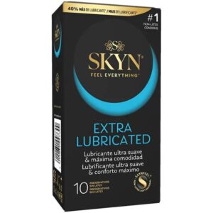 POTENTE - SKYN - PRESERVATIVO EXTRA LUBRIFICADO 10 UNIDADES