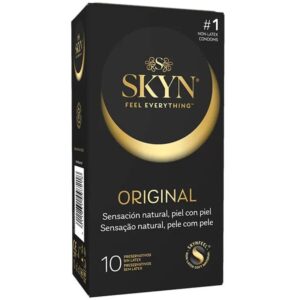 POTENTE - SKYN - PRESERVATIVO ORIGINAL NATURAL SENSATION 10 UNIDADES
