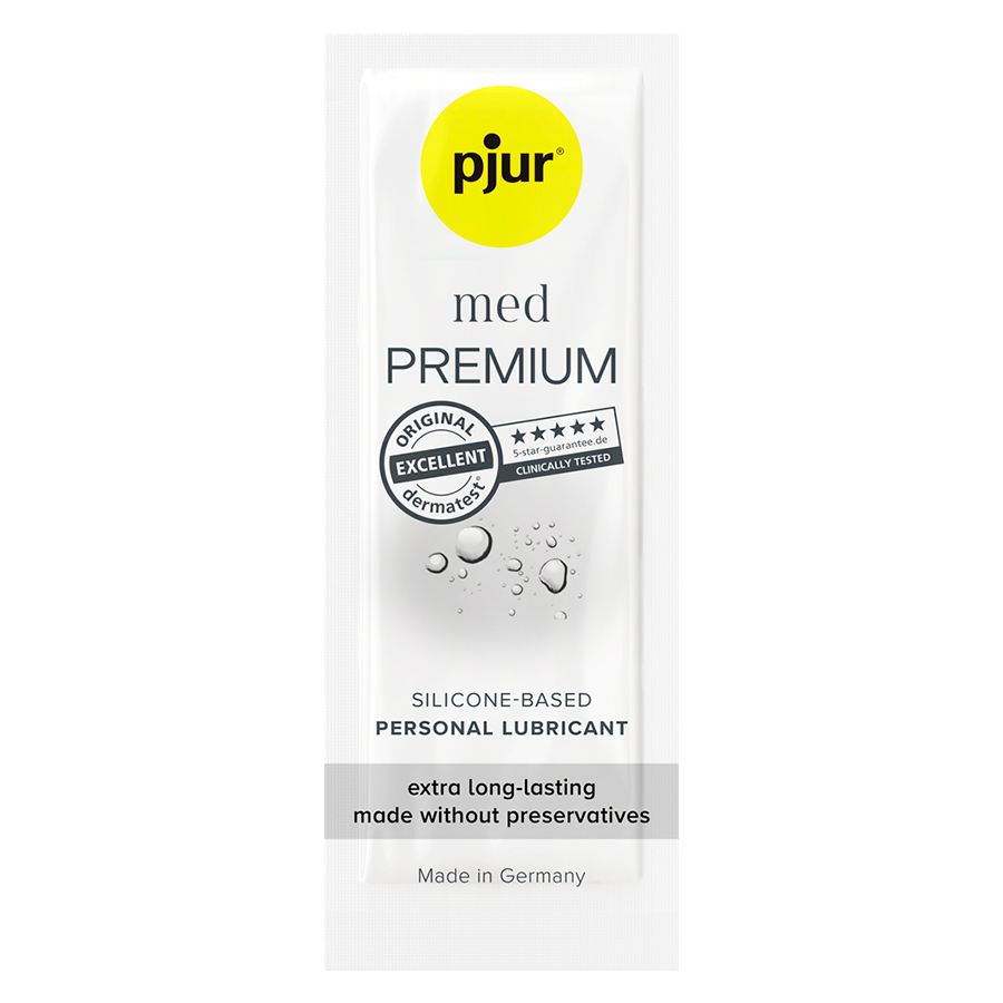 POTENTE - PJUR - LUBRIFICANTE DE SILICONE MED 1.5 ML