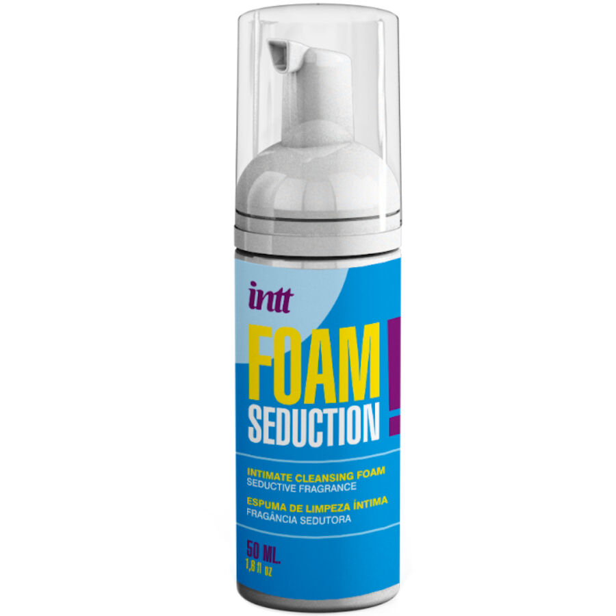 POTENTE - INTT RELEASES - ESPUMA DE LIMPEZA ÍNTIMA FOAM SEDUCTION 50 ML